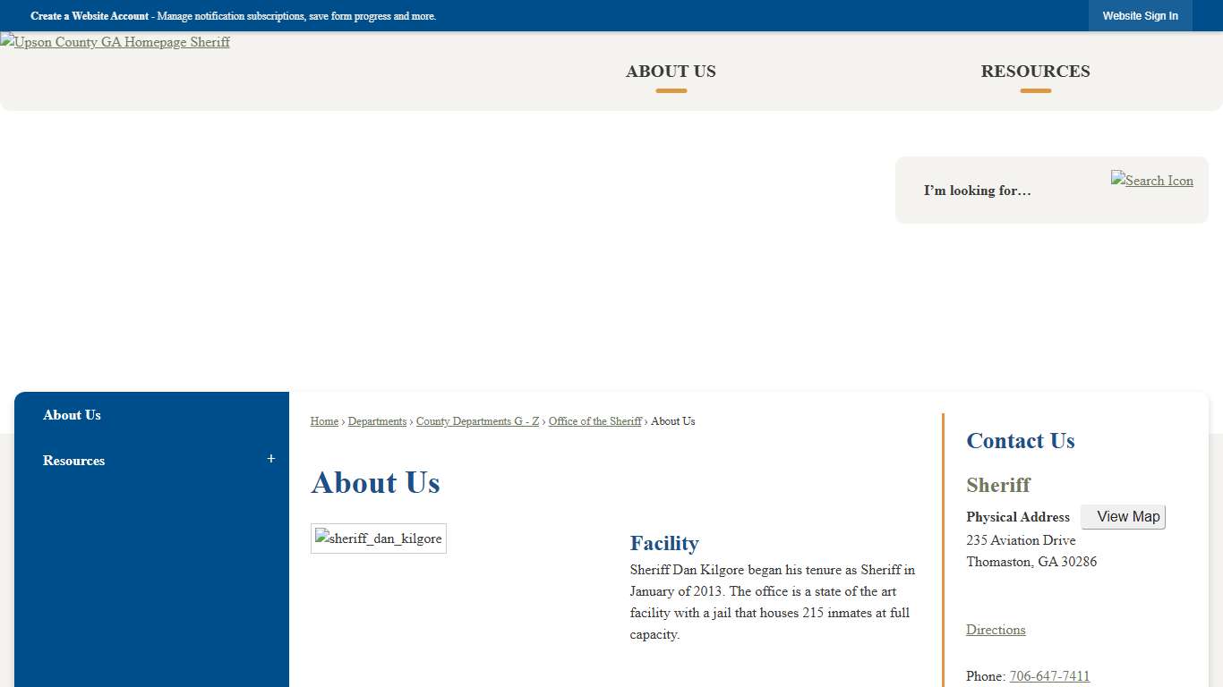 About Us | Upson County, GA