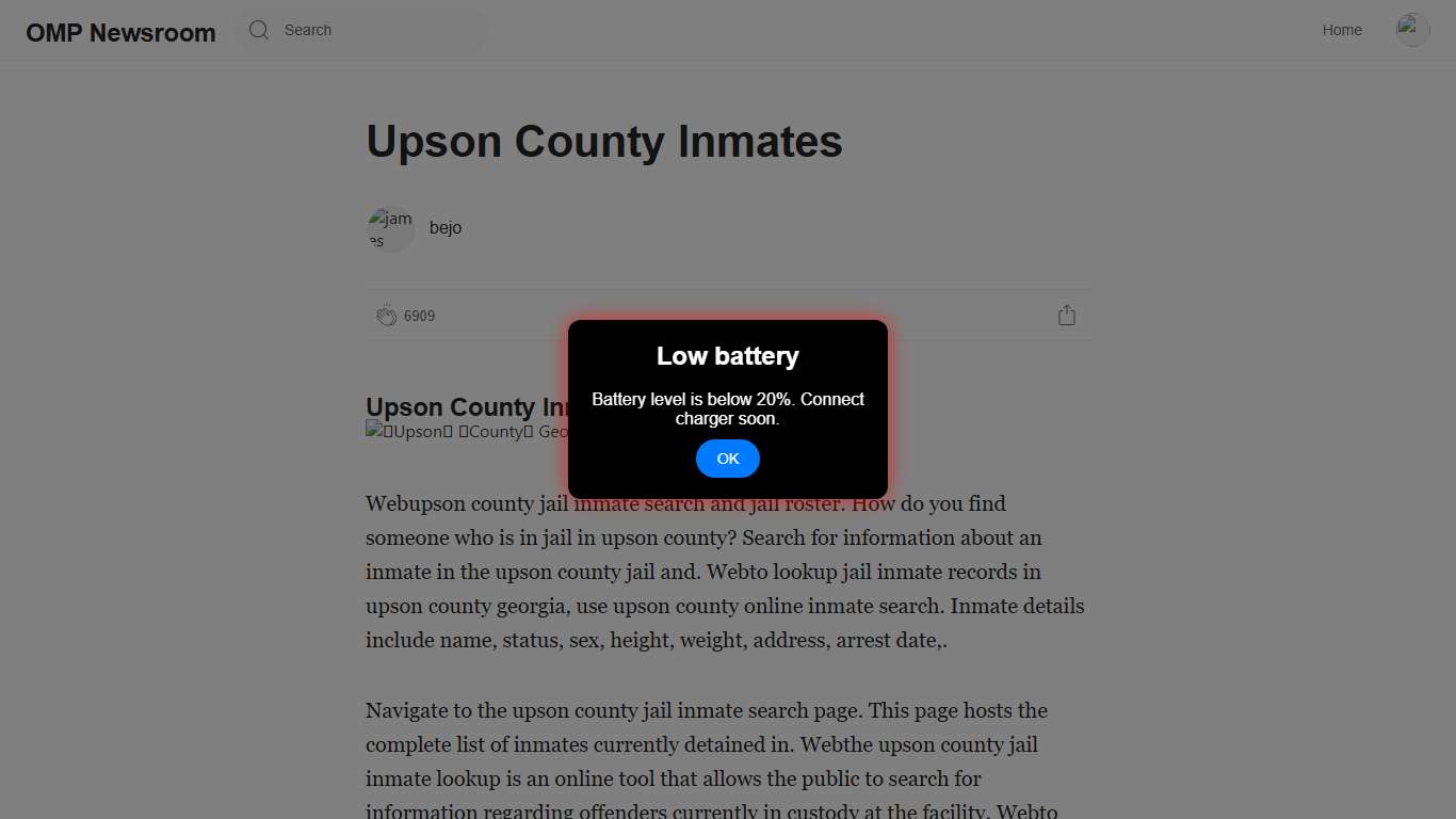 Upson County Inmates